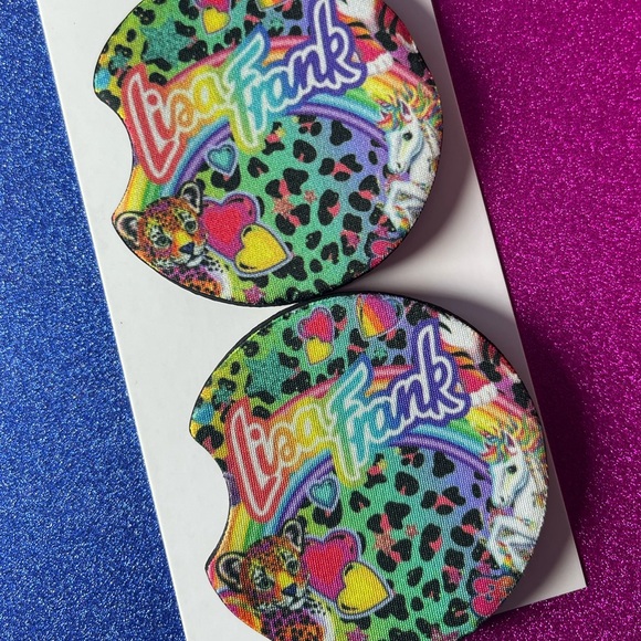 lisa frank car coasters - Picture 2 of 2